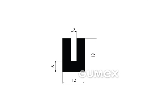 GUMMIPROFILE U-FORM - NBR